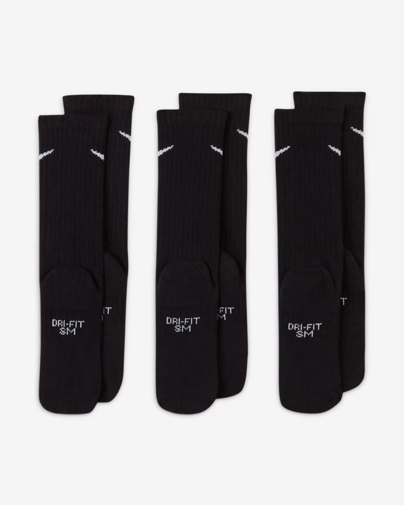 Nike Everyday SX6842-010 Çocuk Yastıklı Crew Çorapları (3 Çift)