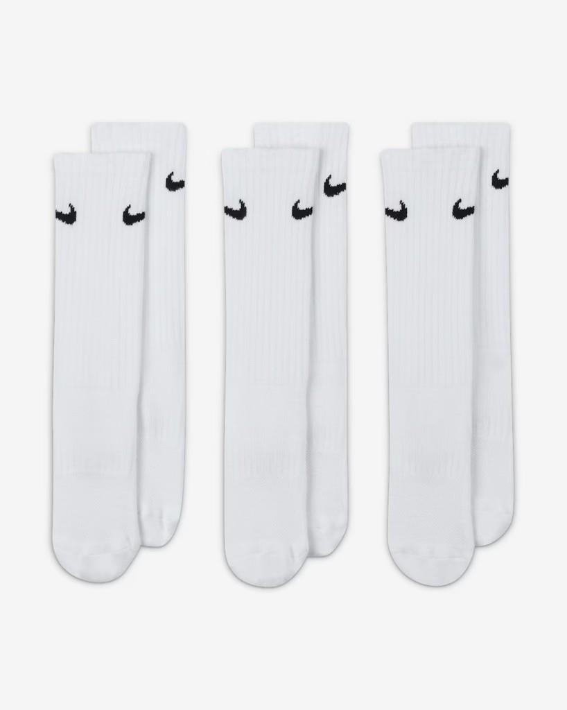 Nike Everyday SX6842-100 Çocuk Yastıklı Crew Çorapları (3 Çift)