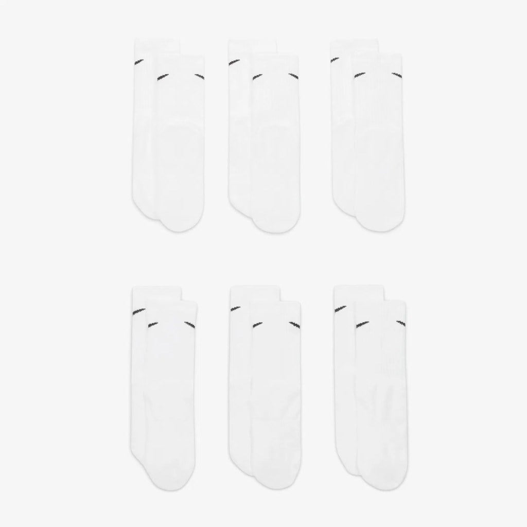 Nike Everyday SX6910-100 Çocuk Yastıklı Crew Çorapları (6 Çift)