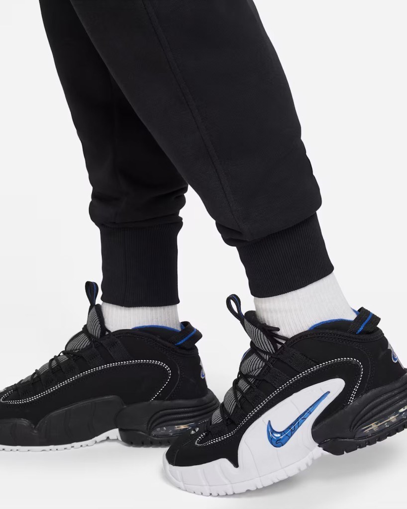 Nike FD2921-010 Sportswear Club Fleece Büyük Kız Çocuk Yüksek Belli Dar Kesim Pantolon - Siyah