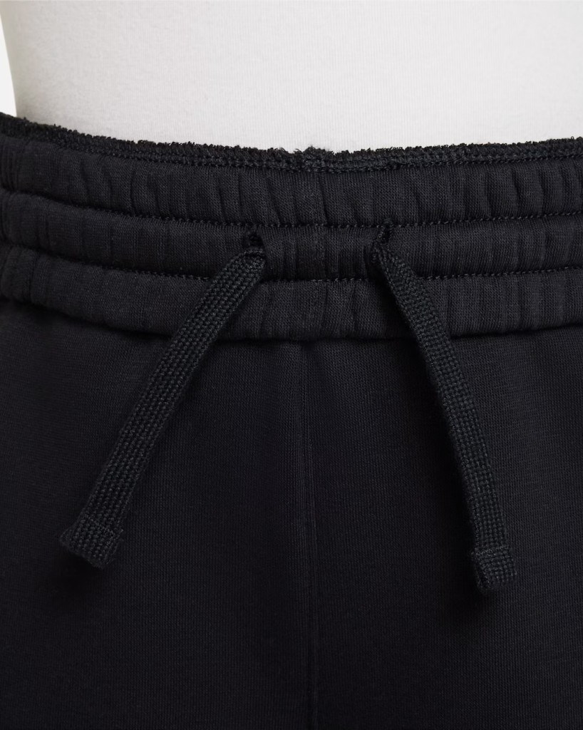 Nike FD2921-010 Sportswear Club Fleece Büyük Kız Çocuk Yüksek Belli Dar Kesim Pantolon - Siyah