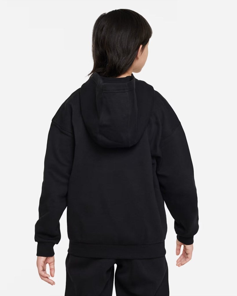 NIKE  FD2931-010 Club Fleece Genç Çocuk Kapüşonlu Sweat