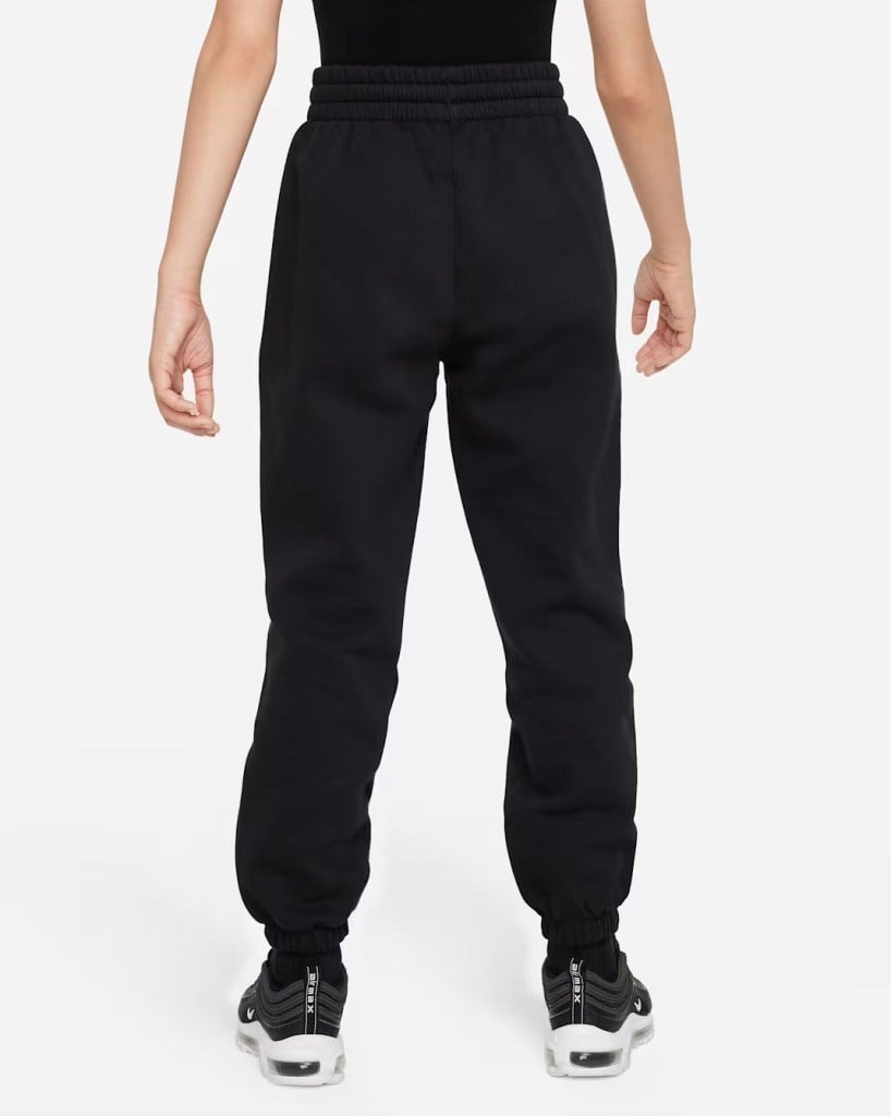 Nike FD2933-010 Sportswear Club Fleece Bol Kesimli Genç Çocuk Eşofman Altı - Siyah