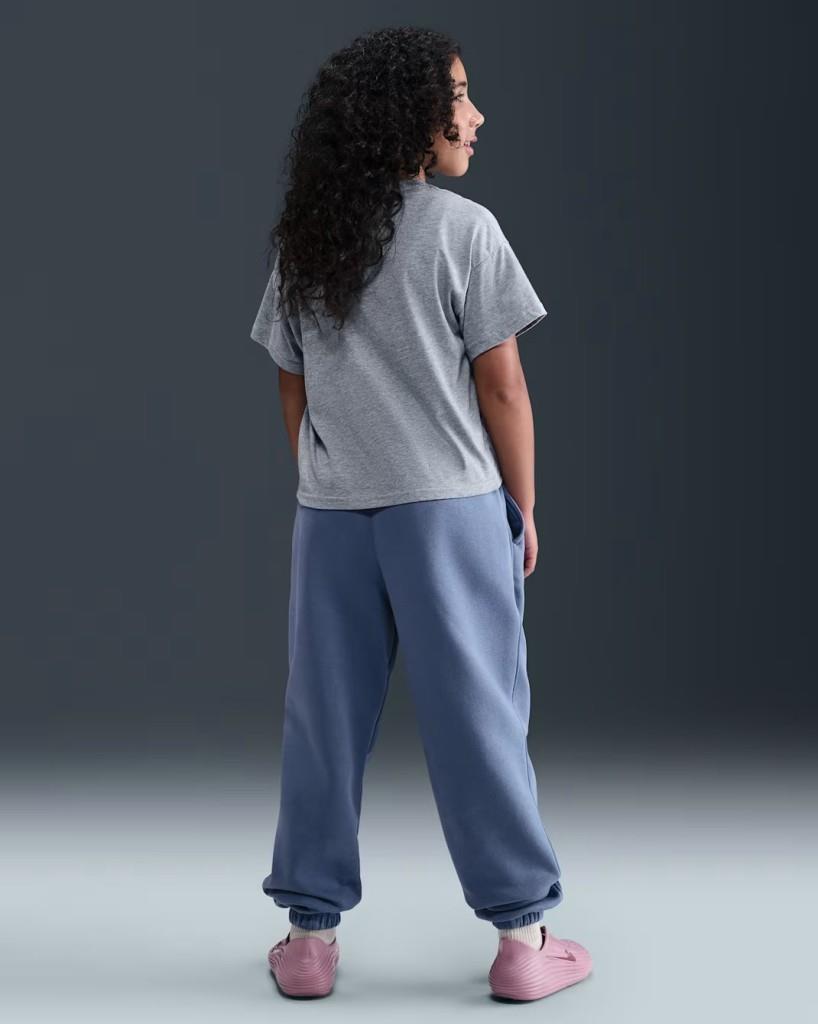 Nike FD2933-499 Sportswear Club Fleece Bol Kesimli Genç Çocuk Eşofman Altı - Lila