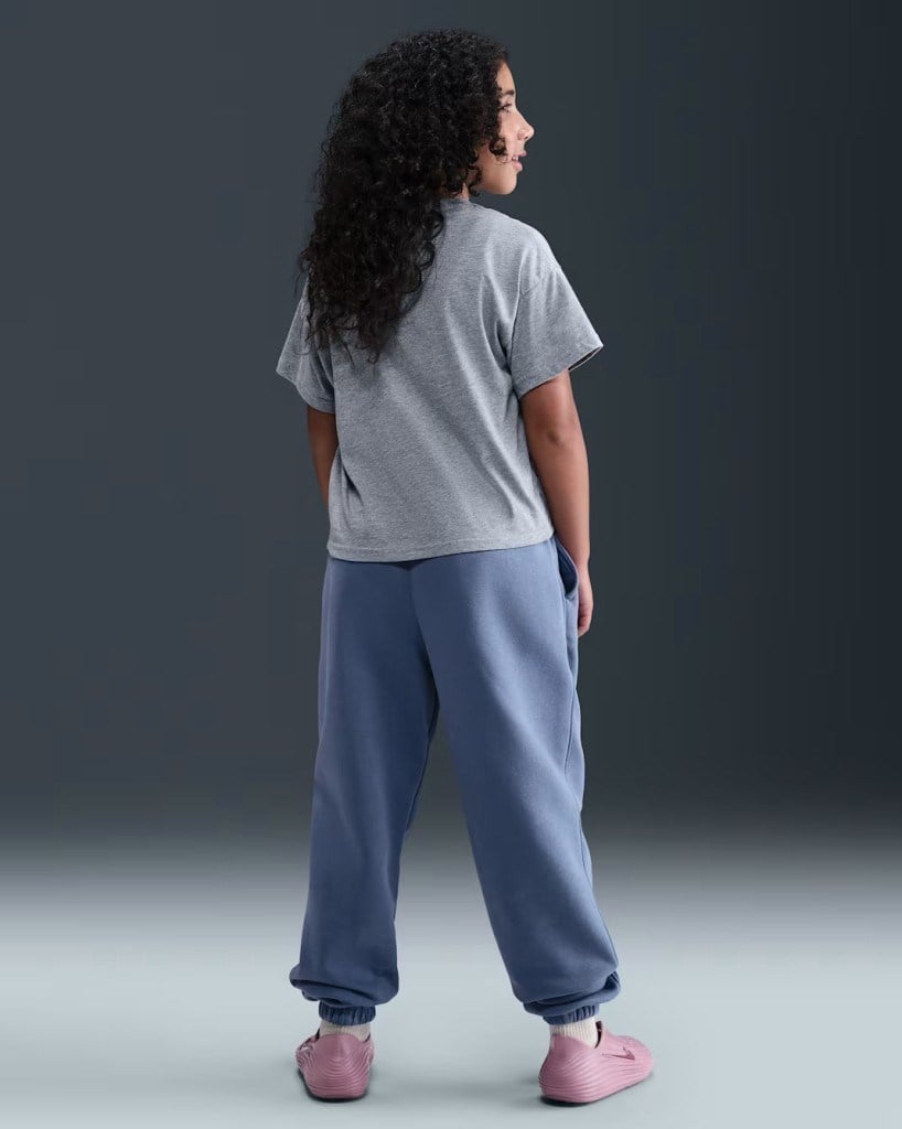 Nike FD2933-499 Sportswear Club Fleece Bol Kesimli Genç Çocuk Eşofman Altı - Lila