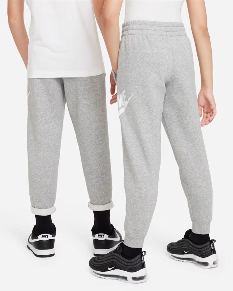 Nike FD2995-063 Club Fleece Büyük Çocuk Jogger Pantolon - Gri