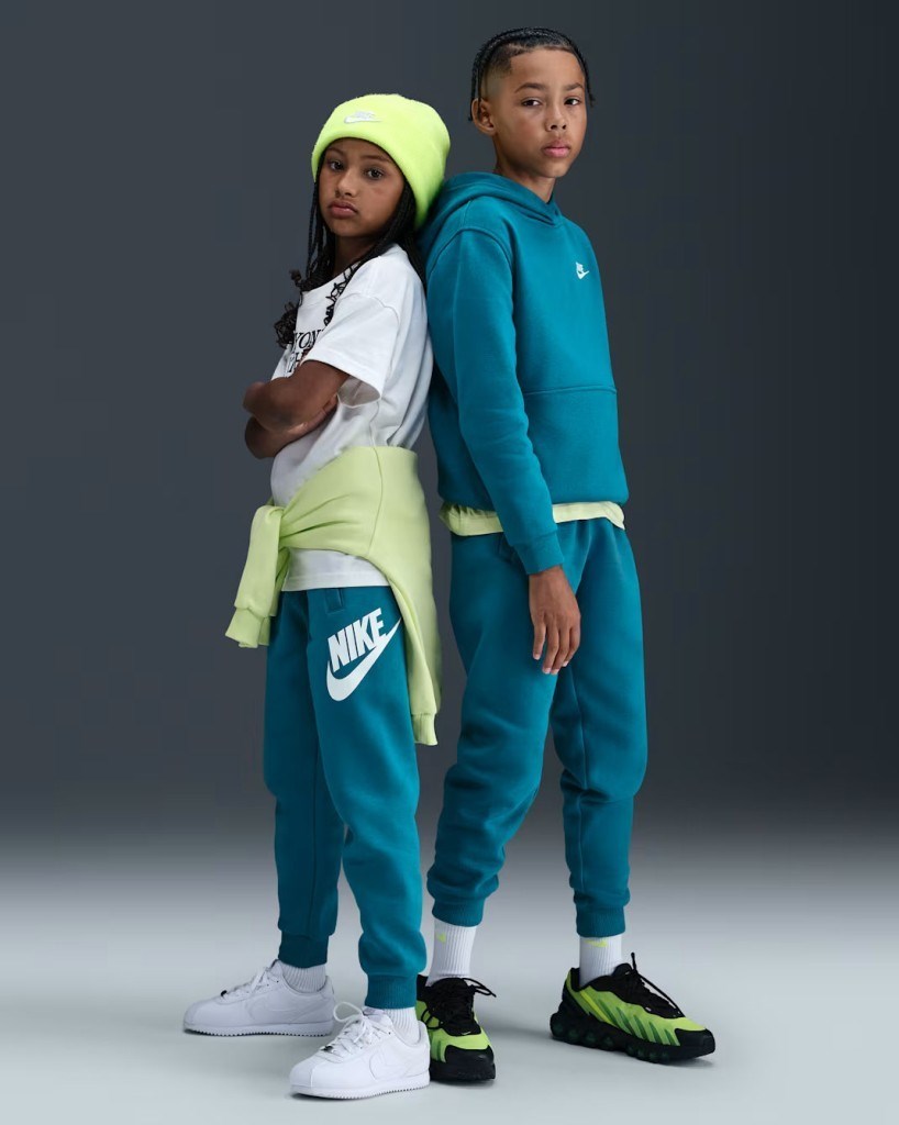 Nike FD2995-301 Club Fleece Büyük Çocuk Jogger Pantolon - Yeşil