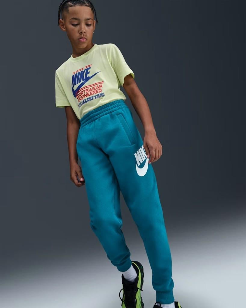 Nike FD2995-301 Club Fleece Büyük Çocuk Jogger Pantolon - Yeşil