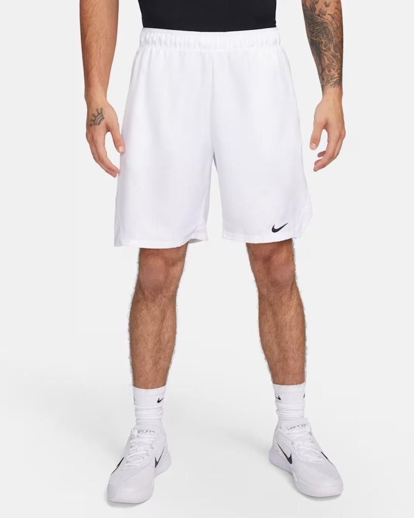 NIKE FD5384-100Victory Dri-FIT Erkek Tenis Şort Beyaz