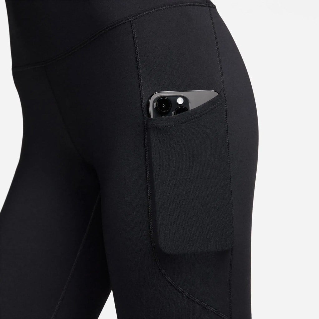NIKE FN3241-010 Dri-FIT One High Rise 7/8 Tight Kadın Siyah Tayt