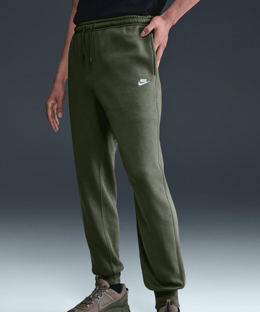 Nike FN3787-222 Club Fleece Erkek Jogger Pantolon - Yeşil