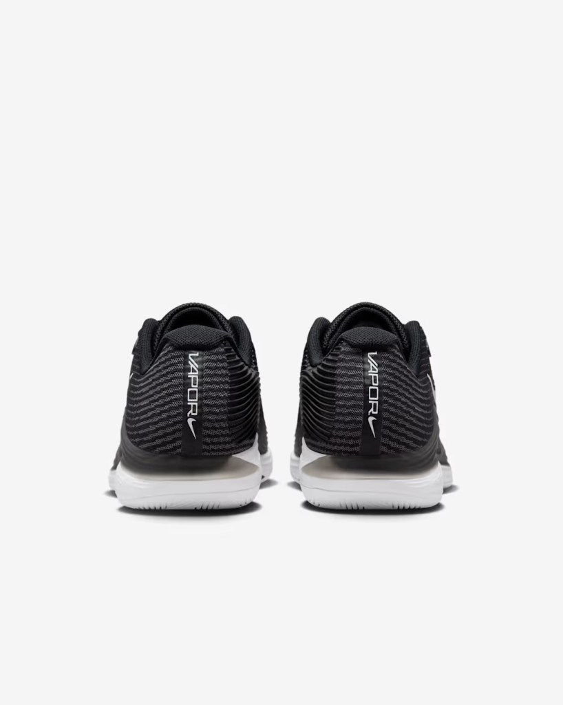 Nike FV5552-001 Vapor 12 Sert Kort Erkek Tenis Ayakkabısı - Siyah