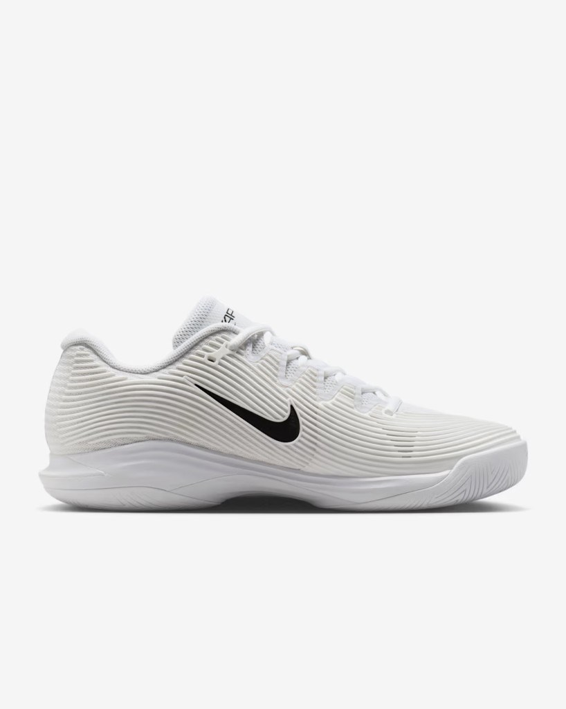 Nike FV5552-101 Vapor 12 Sert Kort Erkek Tenis Ayakkabısı - Beyaz