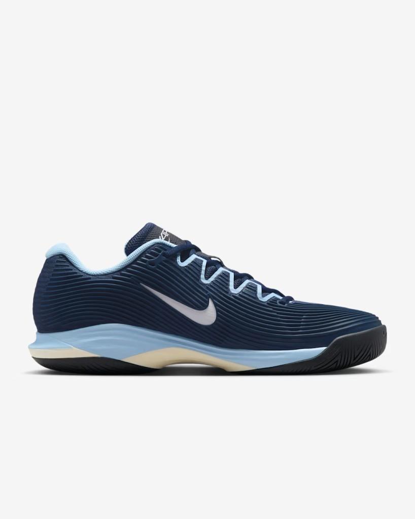 Nike FV5552-402 Vapor 12 Sert Kort Erkek Tenis Ayakkabısı - Lacivert