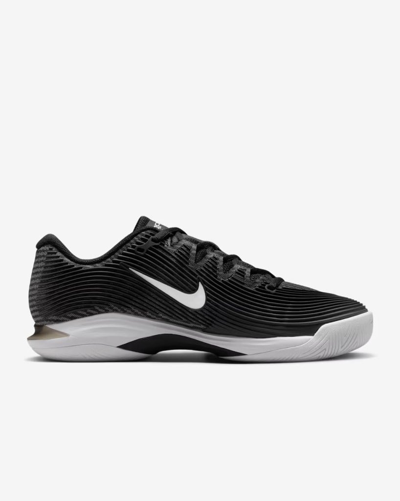 NIKE FV5554-001 W ZOOM VAPOR 12 Kadın Siyah Sert Kort Tenis Ayakkabı