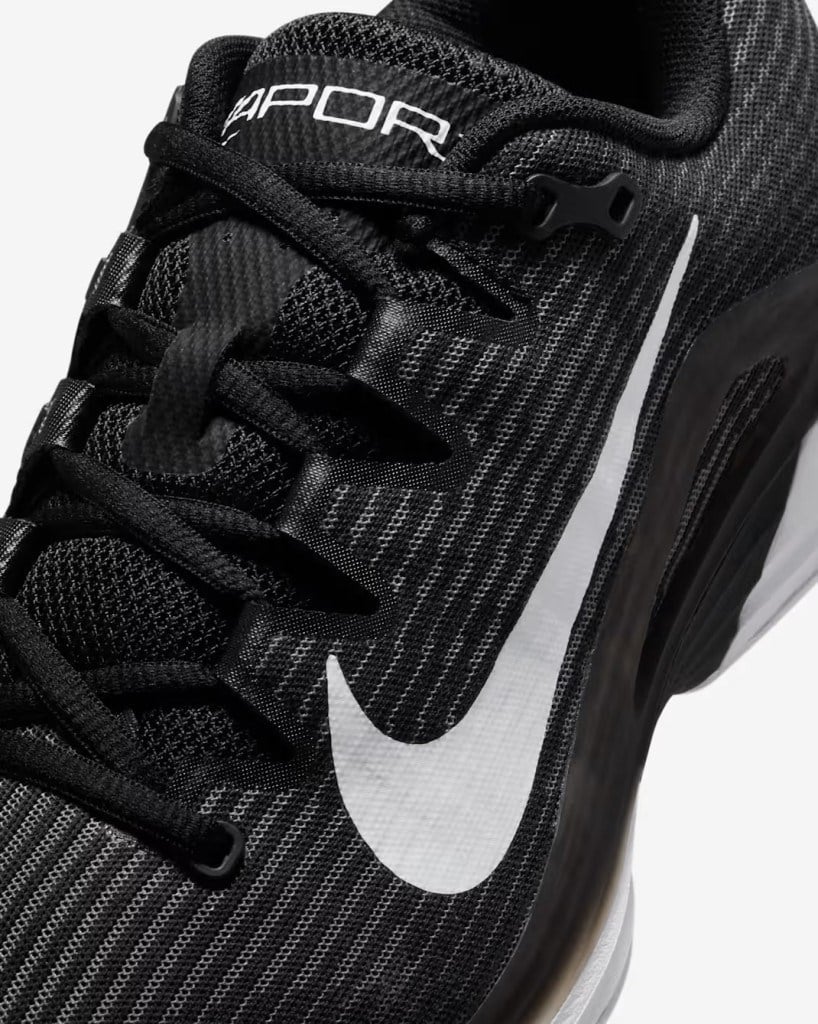 NIKE FV5554-001 W ZOOM VAPOR 12 Kadın Siyah Sert Kort Tenis Ayakkabı