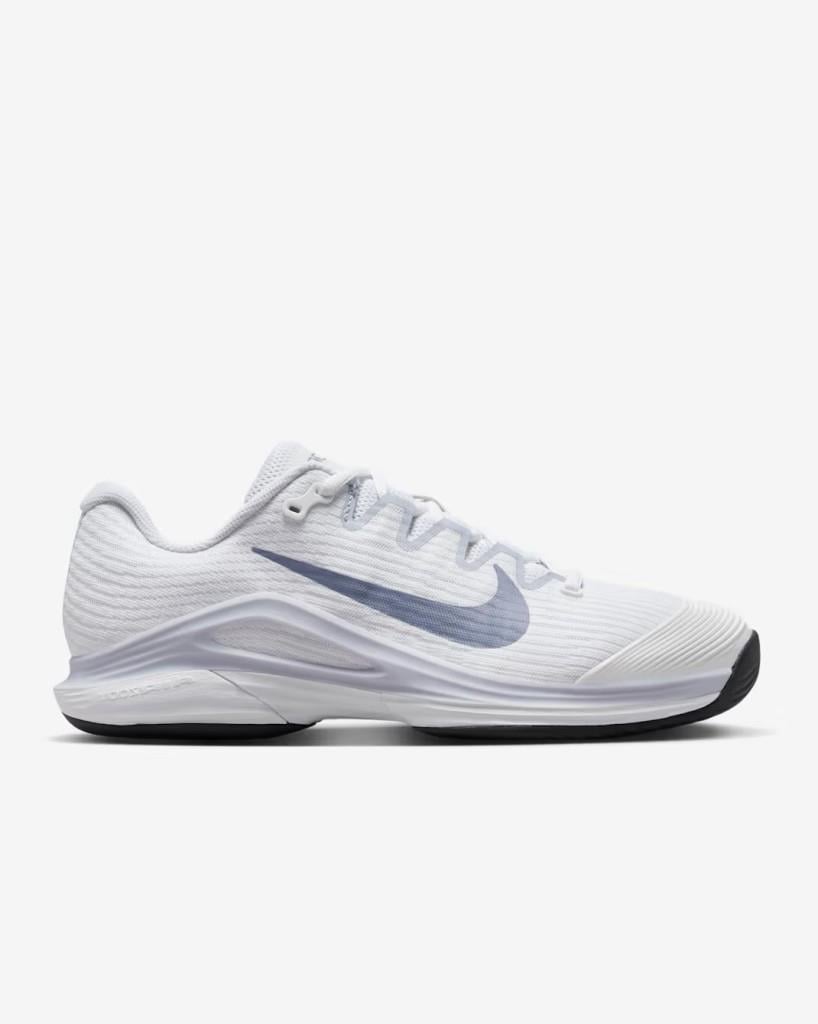 Nike FV5554-102 Vapor 12 Sert Kort Kadın Tenis Ayakkabısı - Beyaz