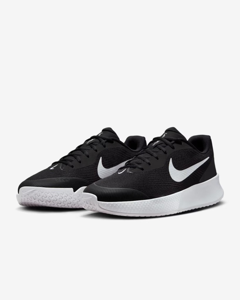 Nike FZ2155-001 Vapor Lite 3 Erkek Siyah Sert Kort Tenis Ayakkabı