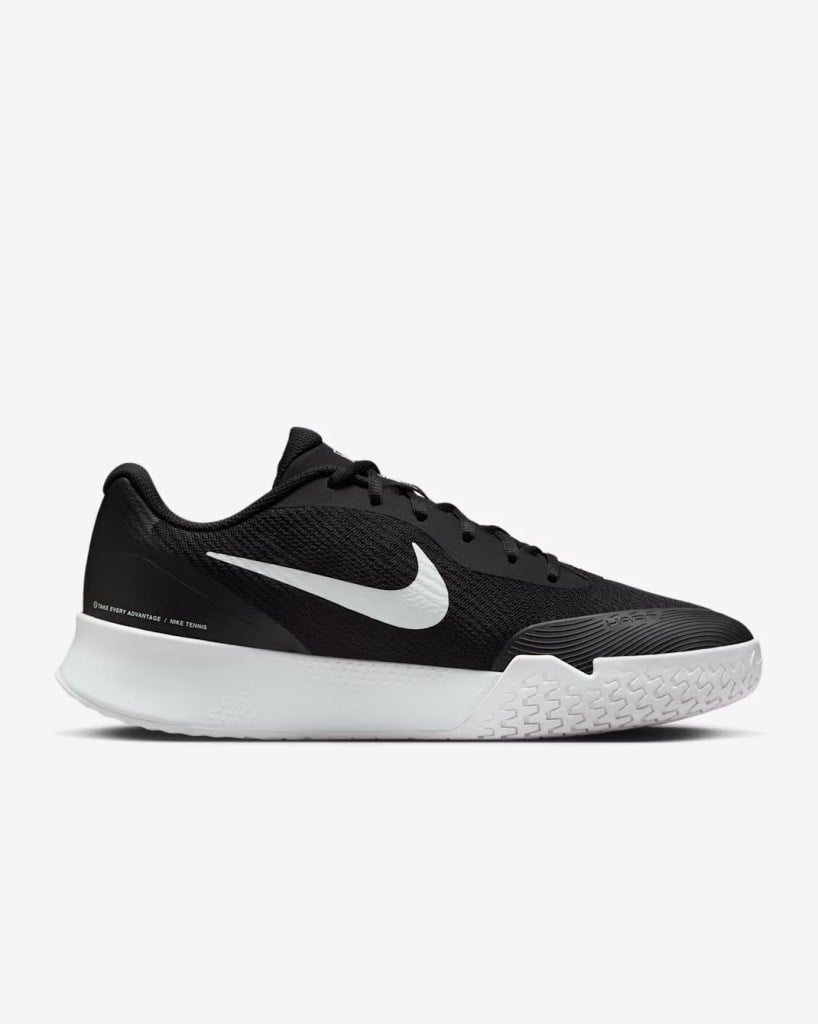 Nike FZ2155-001 Vapor Lite 3 Erkek Siyah Sert Kort Tenis Ayakkabı