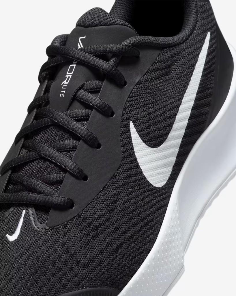 Nike FZ2156-001 Vapor Lite 3 Sert Kort Kadın Tenis Ayakkabısı - Siyah