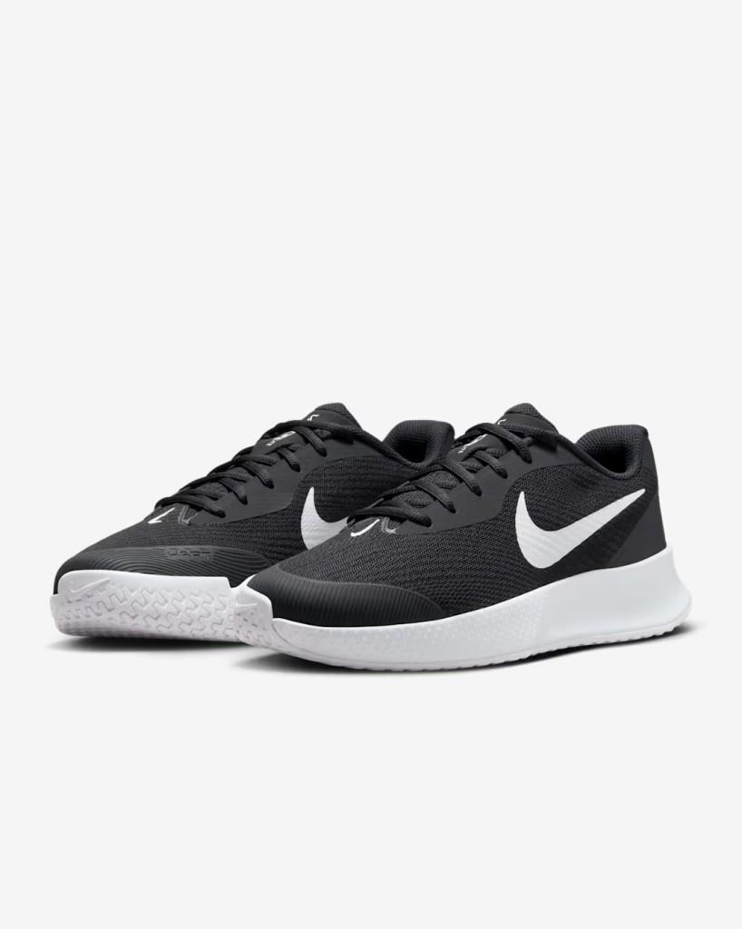 Nike FZ2156-001 Vapor Lite 3 Sert Kort Kadın Tenis Ayakkabısı - Siyah