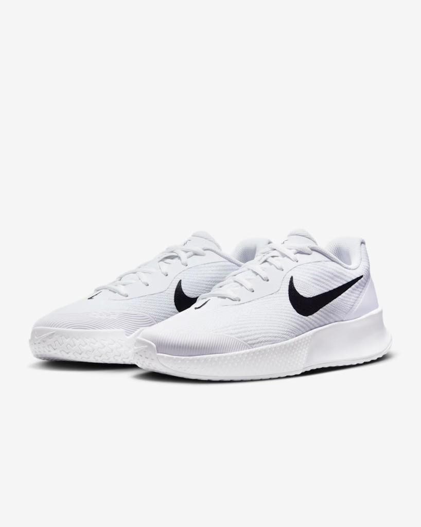 Nike FZ2156-101 Vapor Lite 3 Sert Kort Kadın Tenis Ayakkabısı - Beyaz