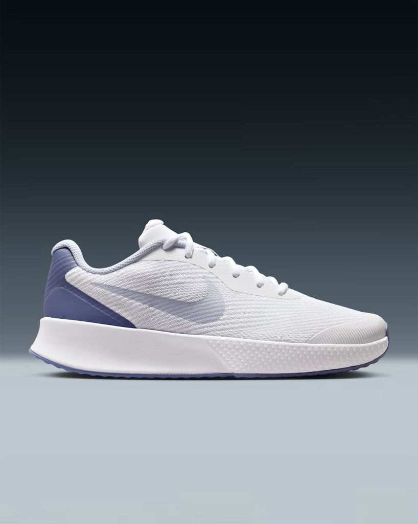 Nike FZ2156-102 Vapor Lite 3 Sert Kort Kadın Tenis Ayakkabısı - Beyaz