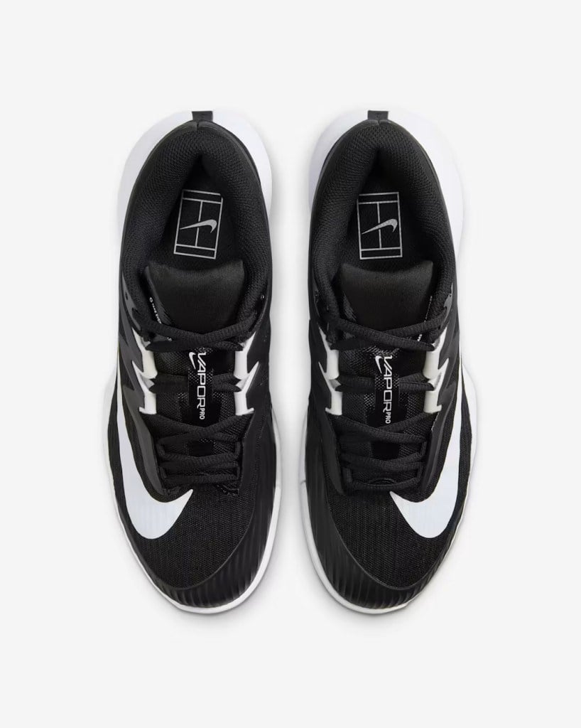 Nike FZ2158-001 Vapor Pro 3 Sert Kort Kadın Tenis Ayakkabısı - Siyah