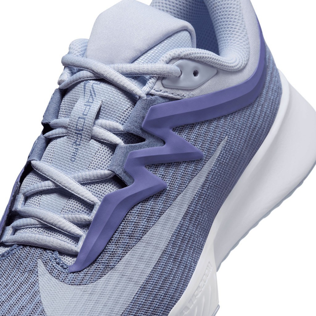 Nike FZ2158-401 Vapor Pro 3 Sert Kort Kadın Tenis Ayakkabısı - Lila