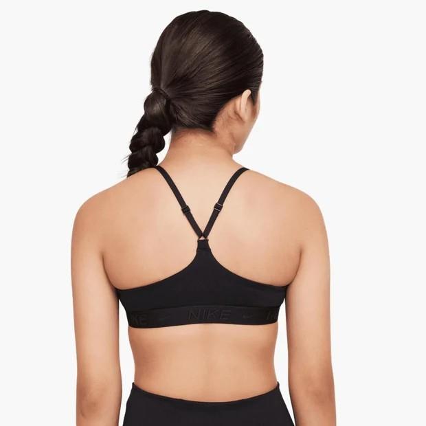 NIKE  FZ5860-010 Indy Genç Kız Çocuk Siyah Spor Büstiyeri