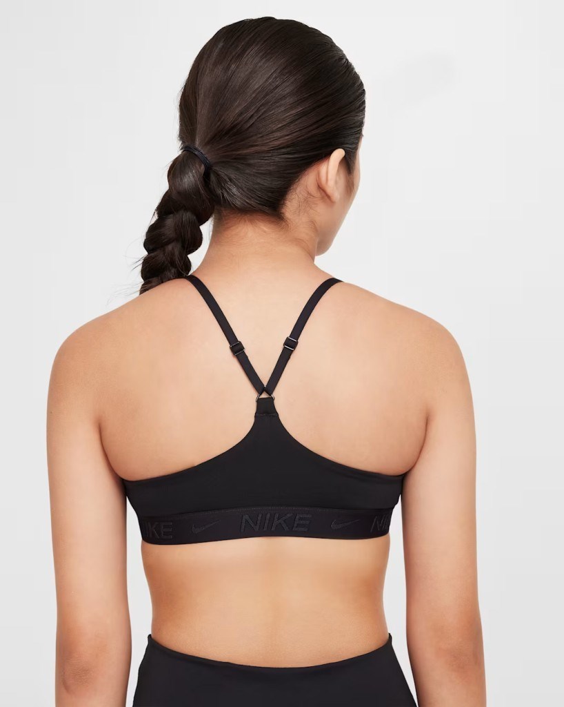 Nike FZ5860-010 Indy Kız Çocuk Spor Sütyeni - Siyah