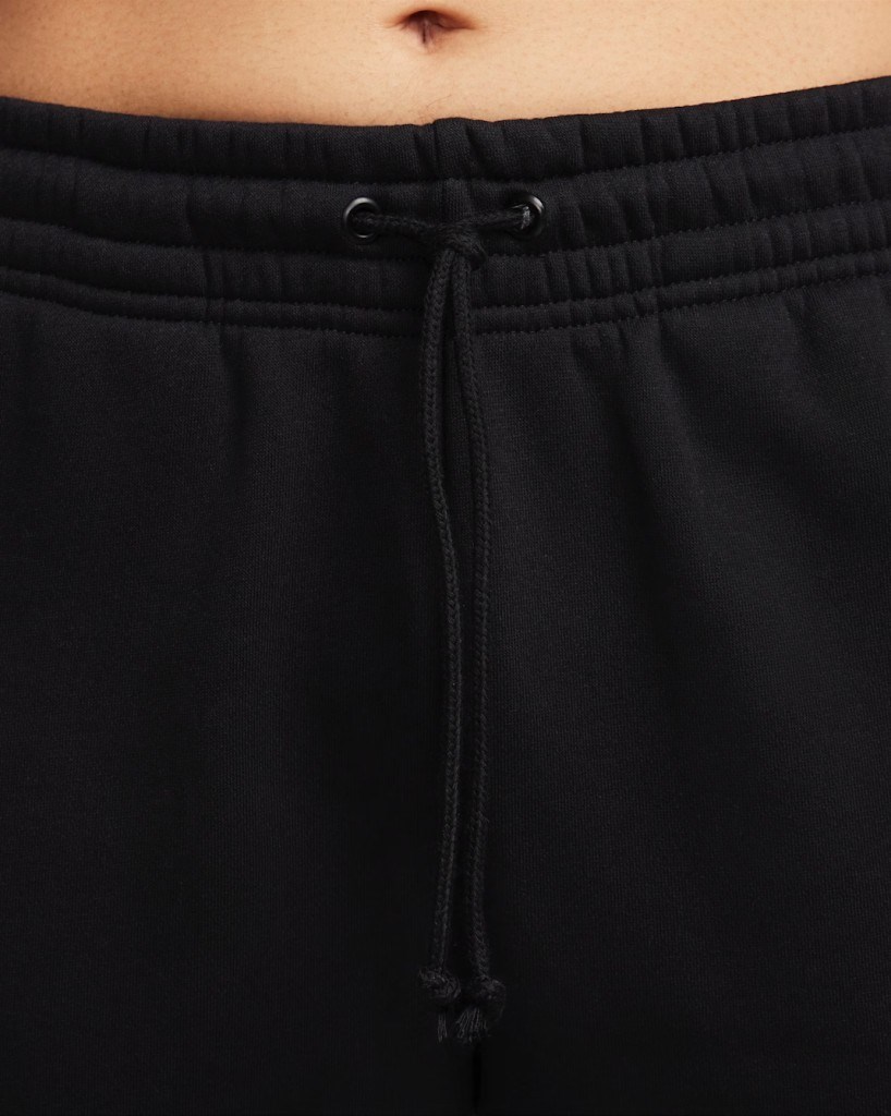 Nike FZ7626-010 Sportswear Phoenix Fleece Normal Belli Kadın Eşofman Altı - Siyah