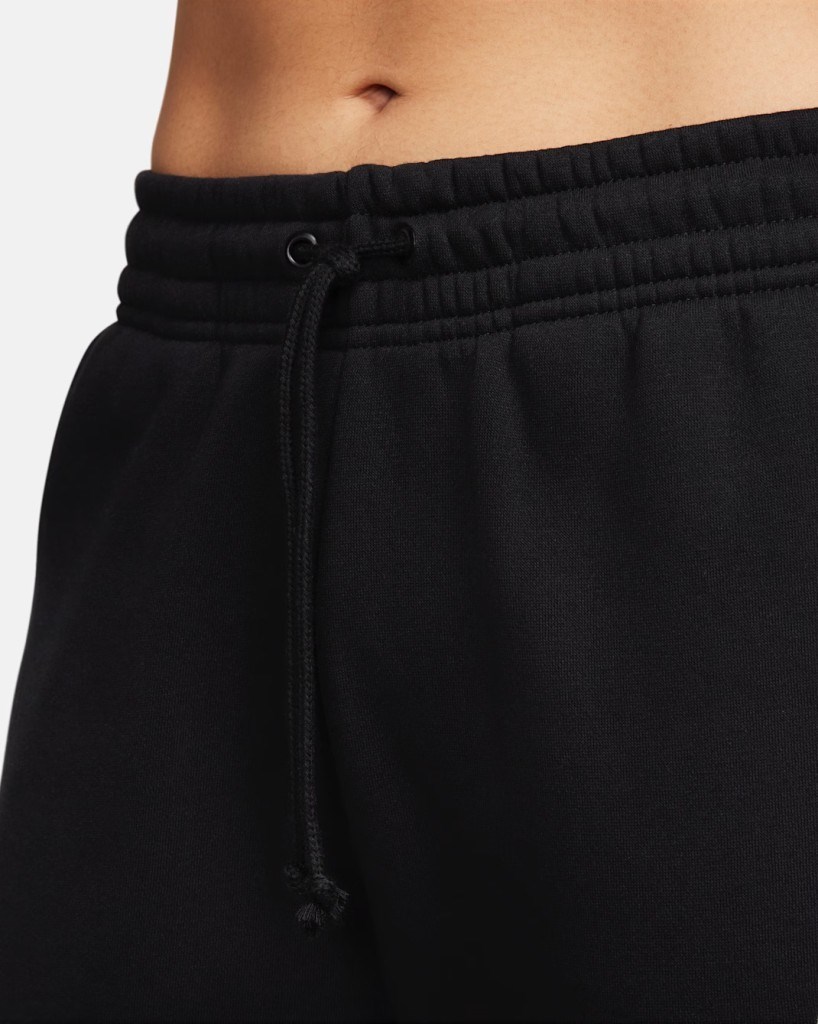 Nike FZ7626-010 Sportswear Phoenix Fleece Normal Belli Kadın Eşofman Altı - Siyah