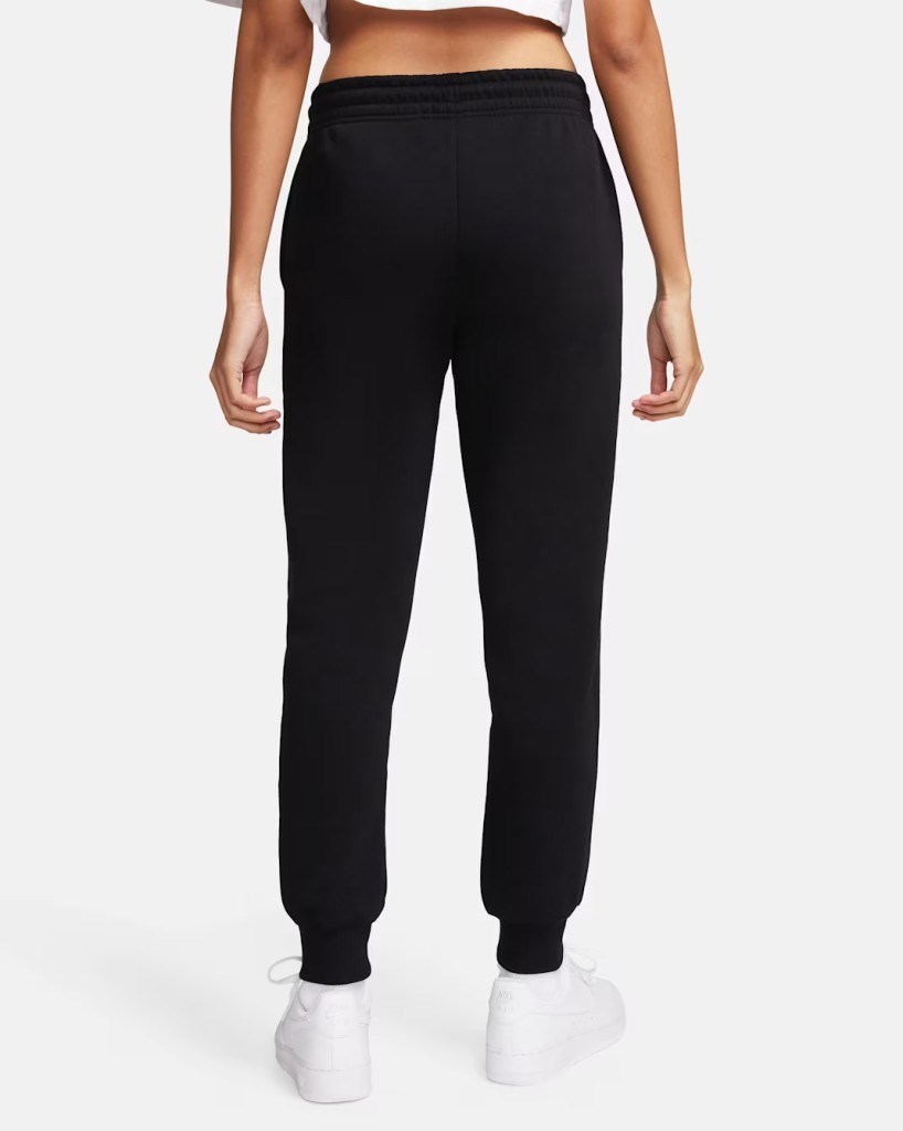 Nike FZ7626-010 Sportswear Phoenix Fleece Normal Belli Kadın Eşofman Altı - Siyah