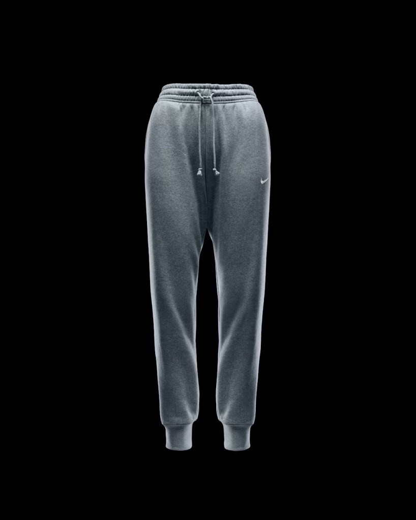 Nike FZ7626-063 Sportswear Phoenix Fleece Normal Belli Kadın Eşofman Altı - Gri