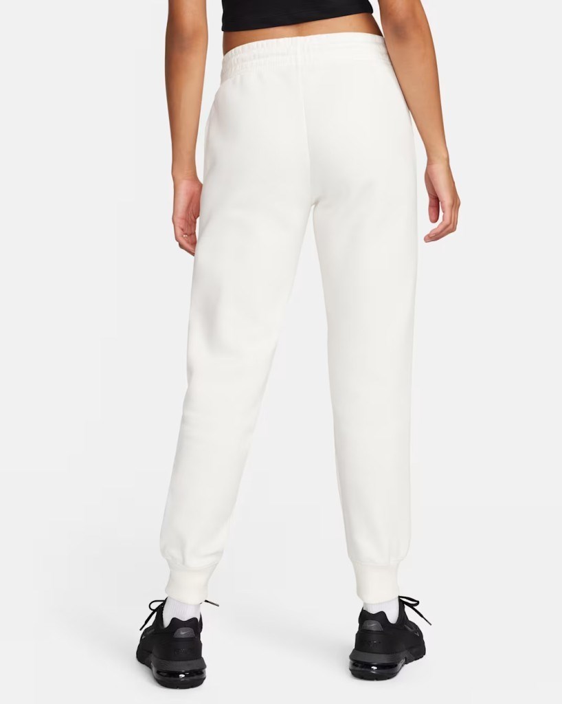Nike FZ7626-133 Sportswear Phoenix Fleece Normal Belli Kadın Eşofman Altı - Kırık Beyaz