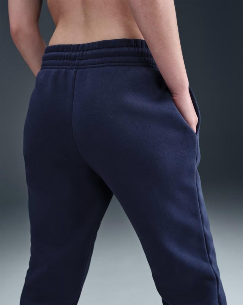 Nike FZ7626-410 Sportswear Phoenix Fleece Normal Belli Kadın Eşofman Altı - Lacivert