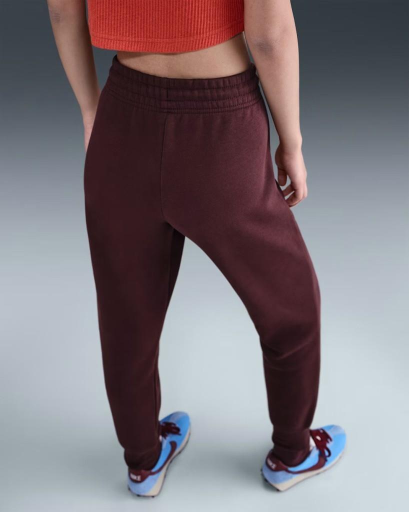 Nike FZ7626-652 Sportswear Phoenix Fleece Normal Belli Kadın Eşofman Altı - Bordo