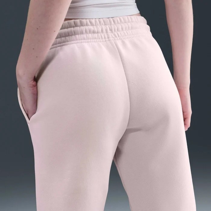 Nike FZ7626-667 Sportswear Phoenix Fleece Normal Belli Kadın Eşofman Altı - Toz Pembe