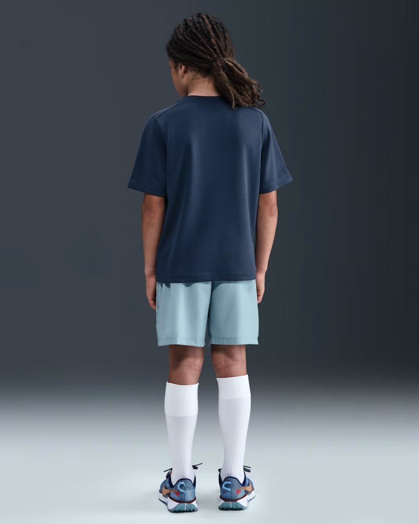 Nike HF8100-410 Dri-FIT Çocuk Kısa Kollu Tişört - Lacivert