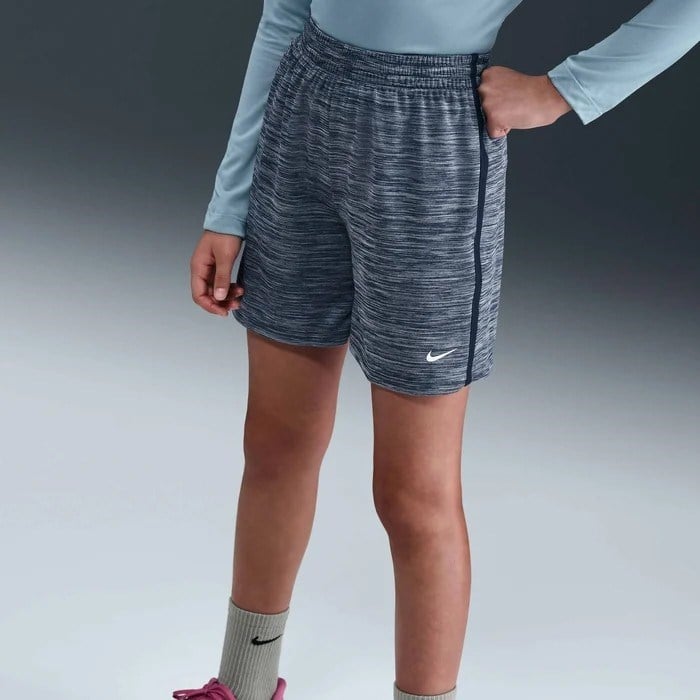 Nike HF9006-410 Dri-FIT Genç Çocuk (Erkek) Şortu - Lacivert