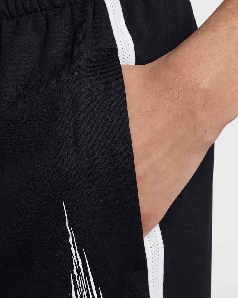 Nike HF9121-010 Dri-FIT Genç Çocuk (Erkek) Şortu - Siyah