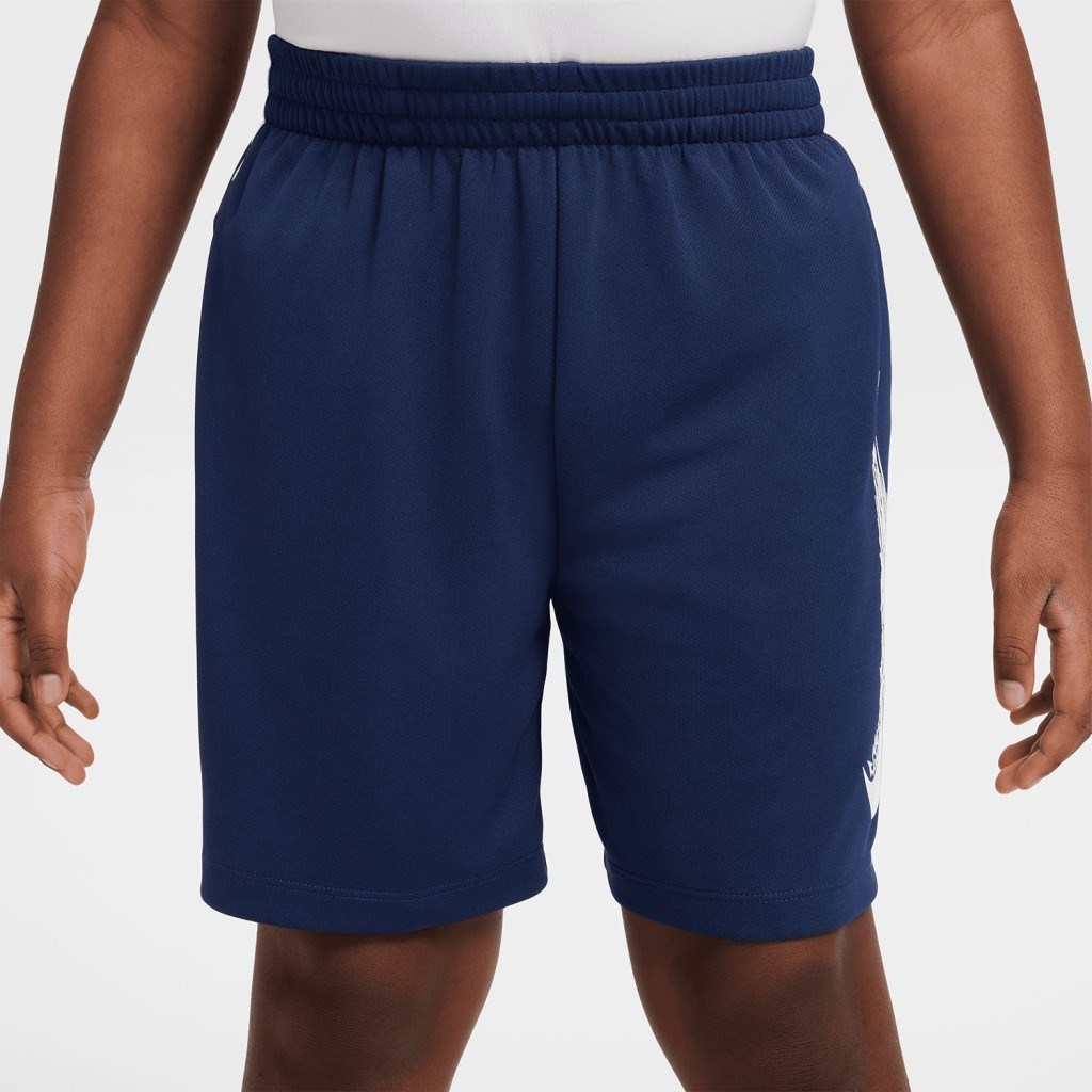 Nike HF9121-410 Dri-FIT Genç Çocuk (Erkek) Şortu - Lacivert