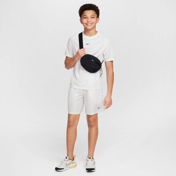Nike HJ3771-100 Dri-FIT Kısa Kollu Genç Çocuk Tişört - Beyaz