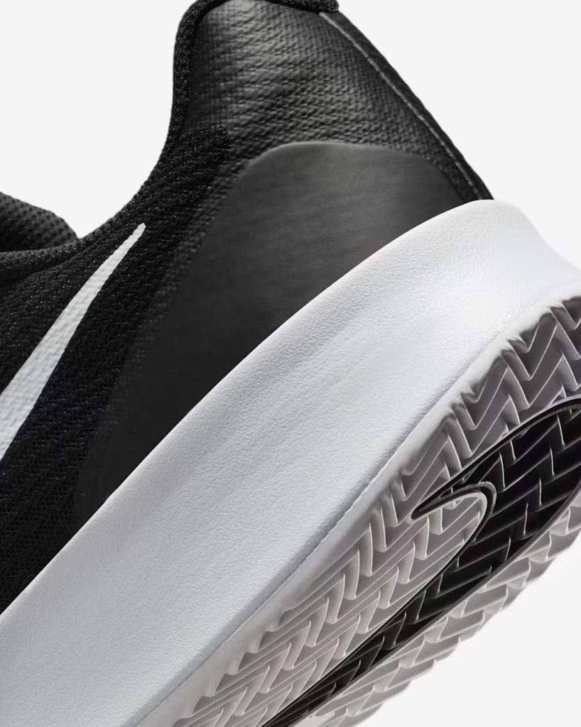 NIKE  HQ5292-001 M VAPOR LITE 3 Erkek Siyah Toprak Tenis Ayakkbısı