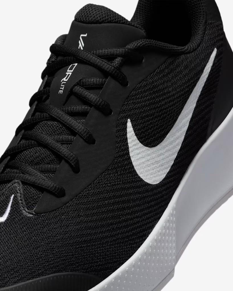 NIKE  HQ5292-001 M VAPOR LITE 3 Erkek Siyah Toprak Tenis Ayakkbısı