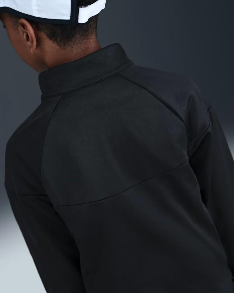 Nike HQ9315-010 Sportswear Dri-FIT Genç Çocuk Eşofman Takımı - Siyah