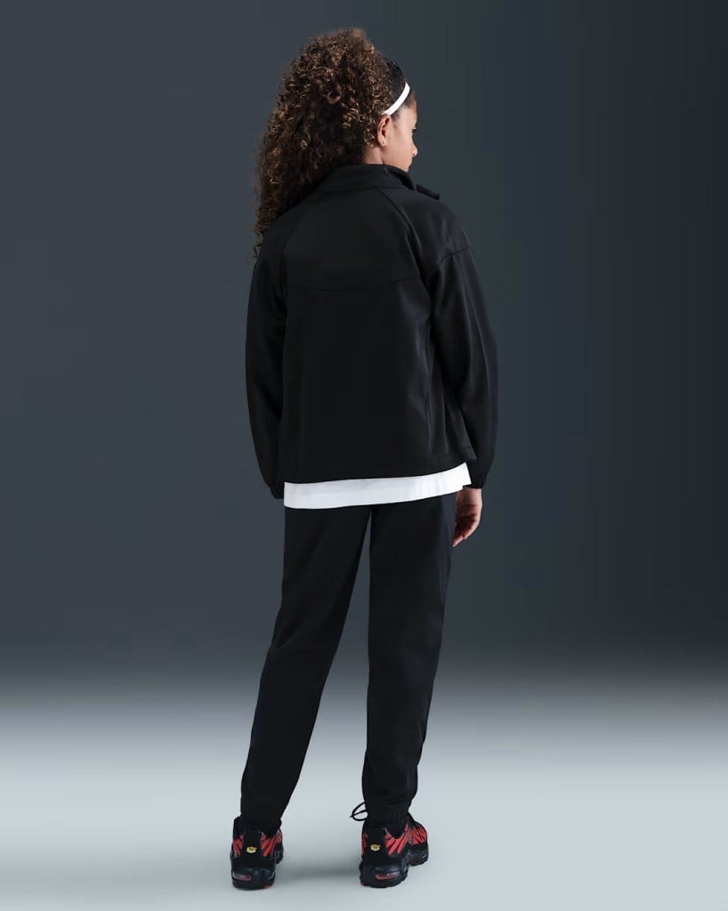 Nike HQ9315-010 Sportswear Dri-FIT Genç Çocuk Eşofman Takımı - Siyah