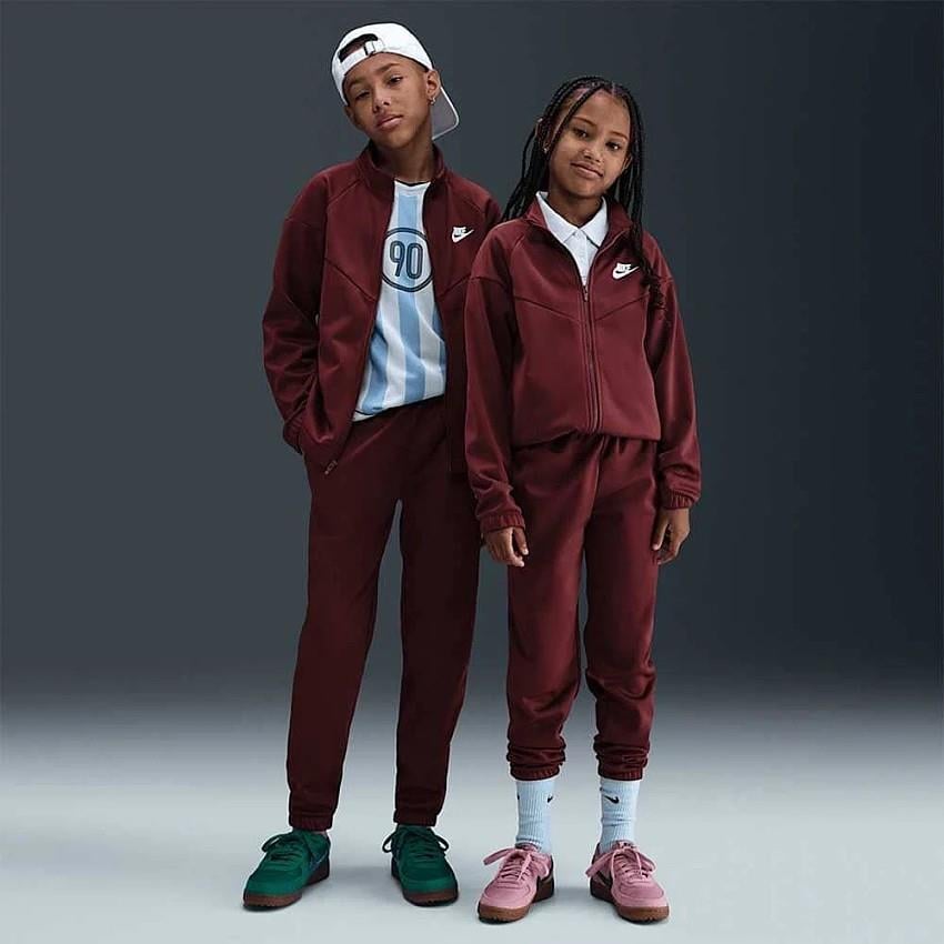 Nike HQ9315-619 Sportswear Dri-FIT Çocuk Eşofman Takımı - Bordo