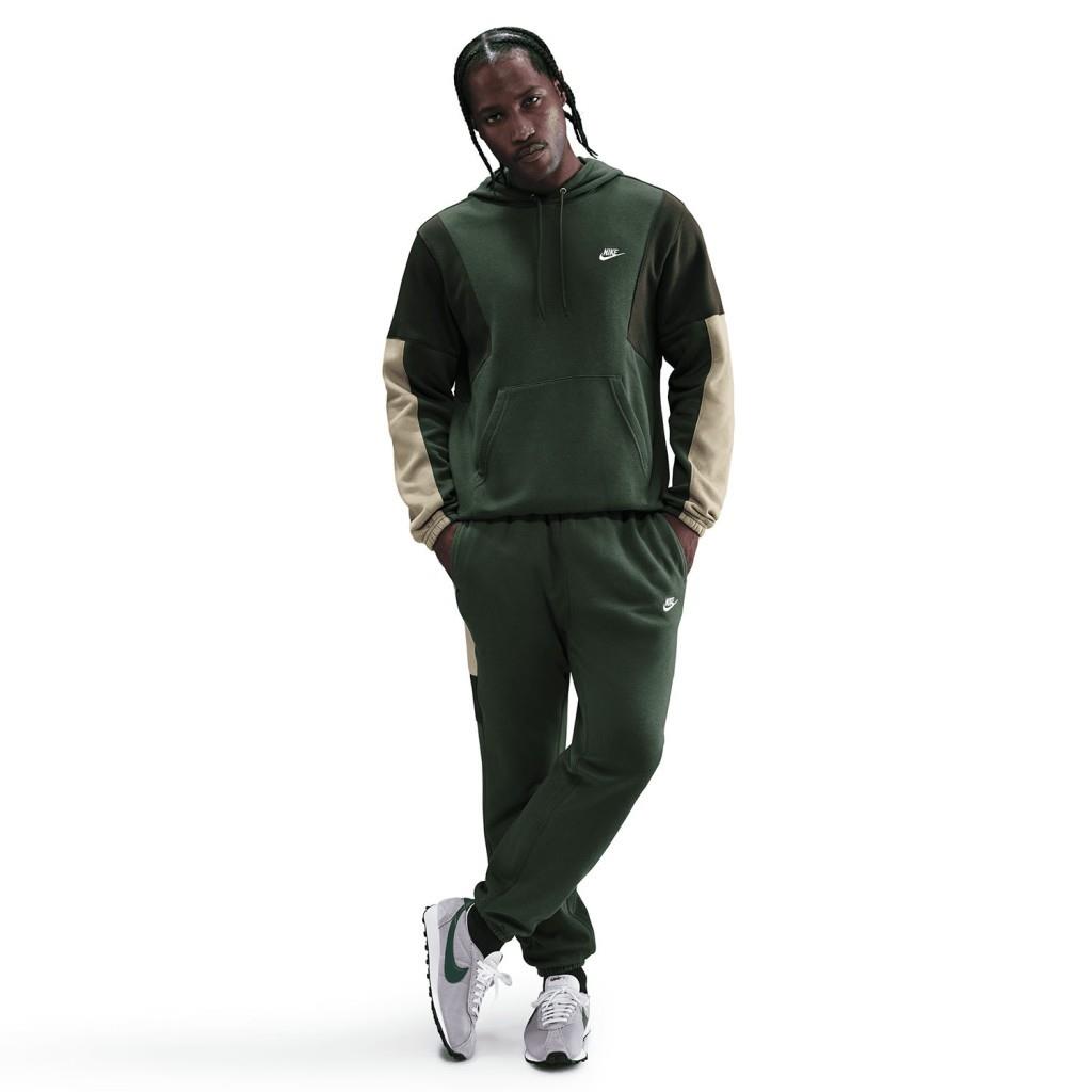 Nike HV1165-323 Club Fleece Erkek Tracksuit Takım - Yeşil